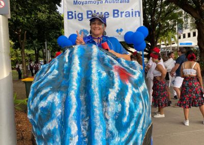 Big Blue Brain Walk
