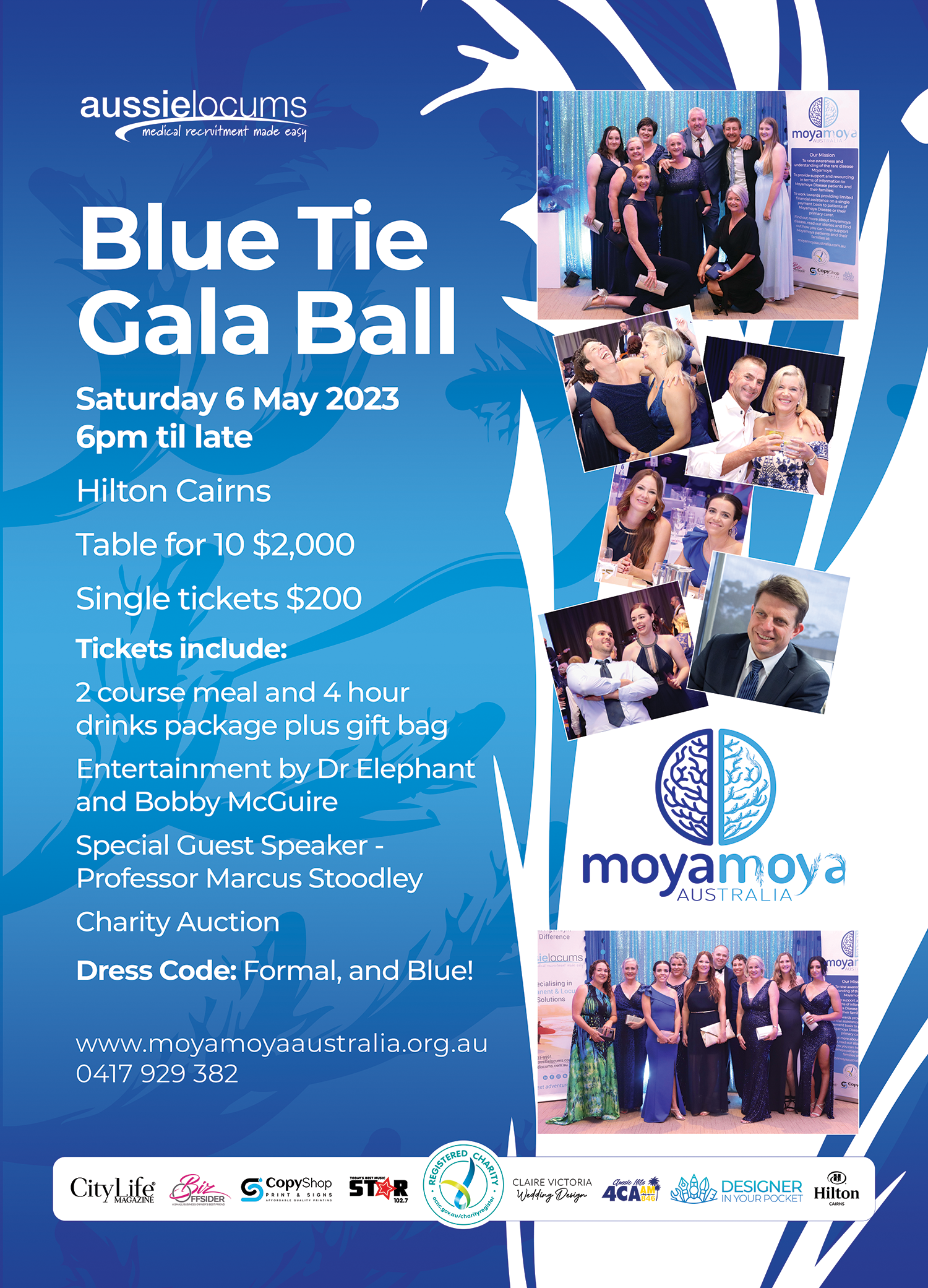 Moyamoya - Blue Tie Ball Poster 2023 Moyamoya - Blue Tie Ball Poster 2023